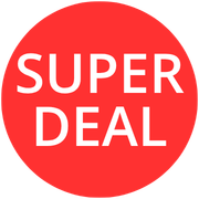 Denna vara är uppmärkt med Superdeal